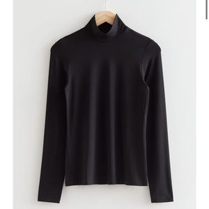 & Other Stories - Turtleneck Top - size Small